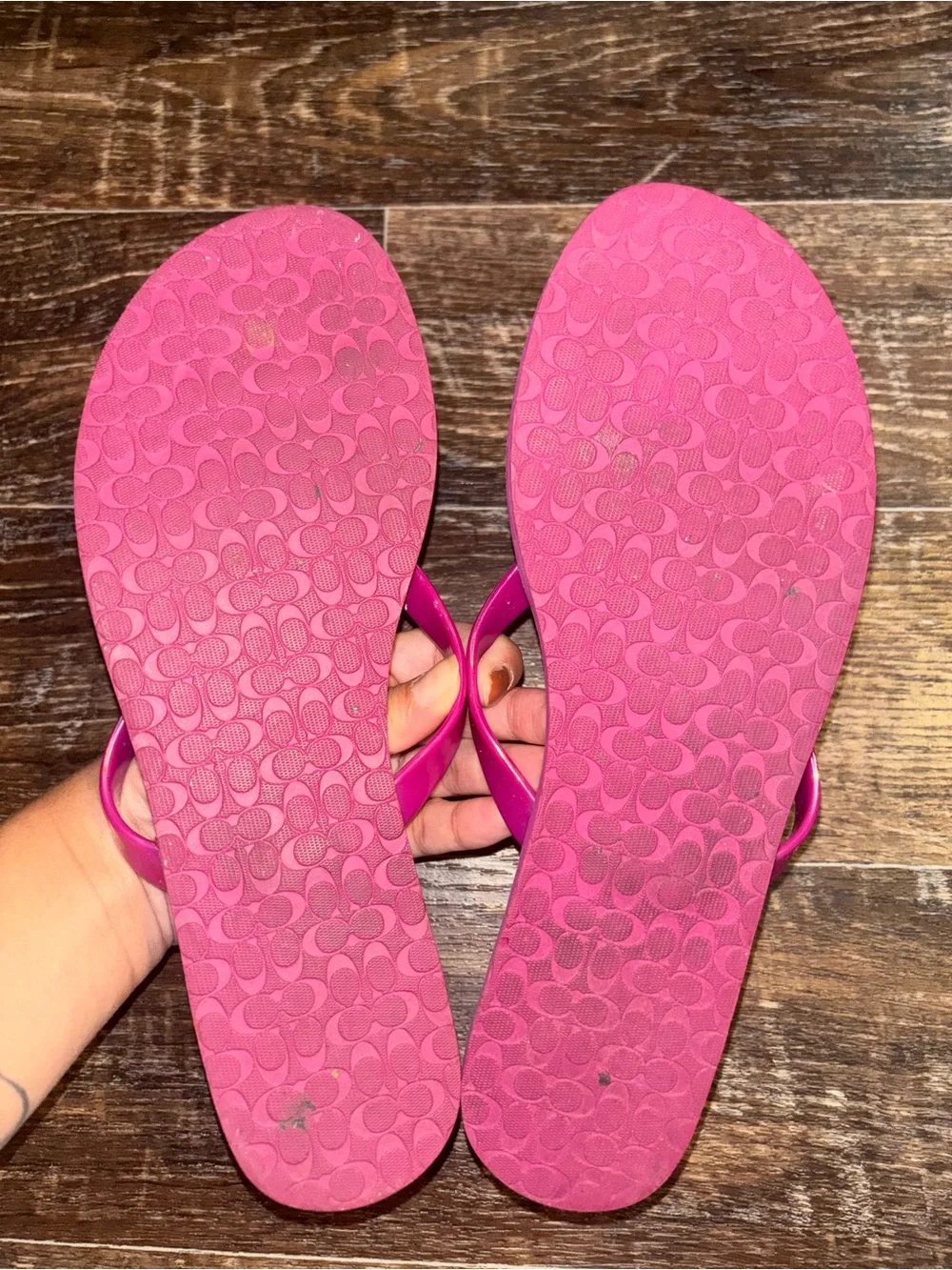 Coach designer sandals